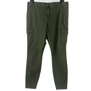 Vineyard Vines Pants Womens Size 10 Garment‎ Dyed Cypress Green Skinny Utility